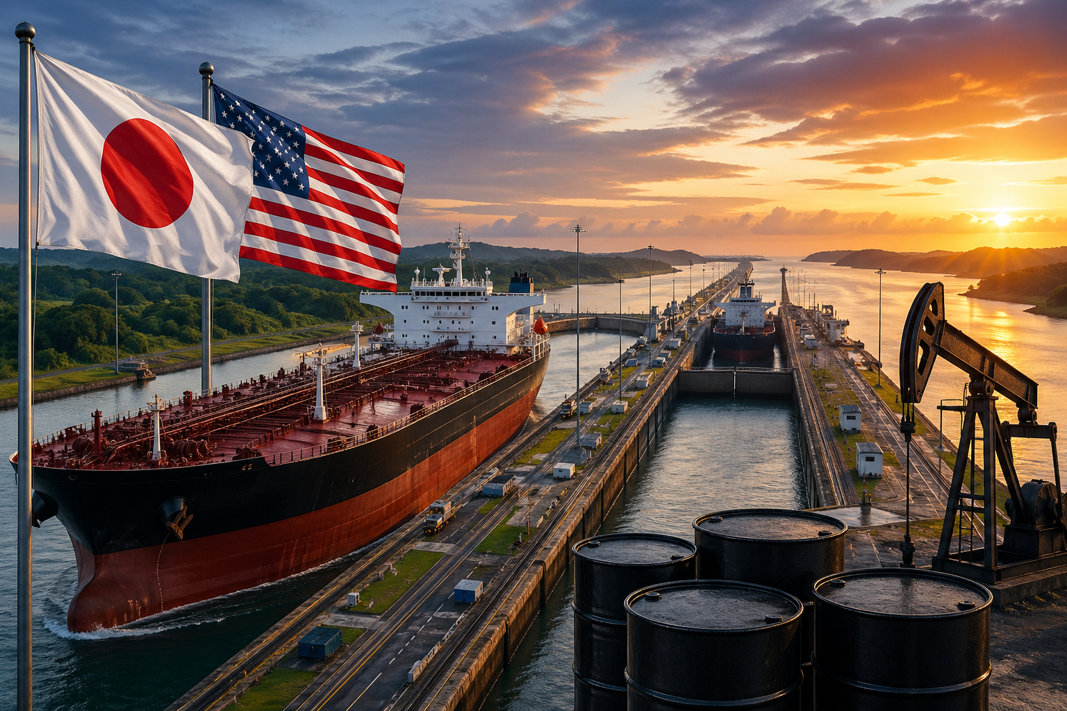 Jepang Borong Minyak Amerika Serikat, Biaya Terusan Panama Melonjak Tajam