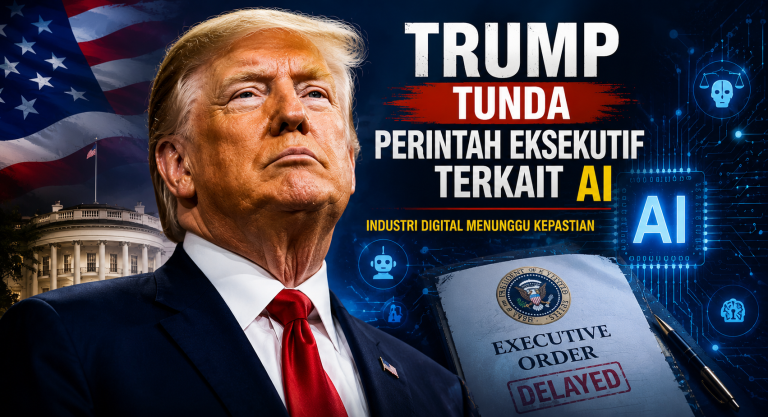 Donald Trump Tunda Aturan Eksekutif AI, Dunia Teknologi Tunggu Langkah Selanjutnya