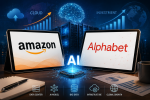 Alphabet serta Amazon Fokus Perbesar Infrastruktur AI Lewat Dana Utang